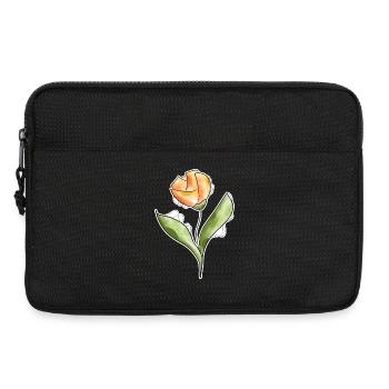 Tulpe - Laptoptasche 13" - Schwarz - Vorne