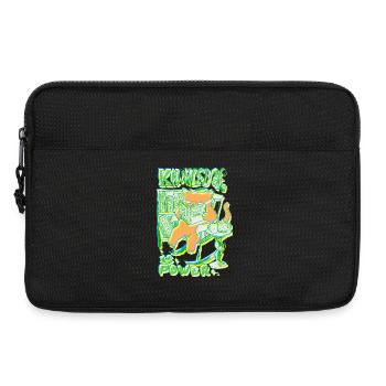KNOWLEDGE IS POWER - Laptop bag 13" - black - Front