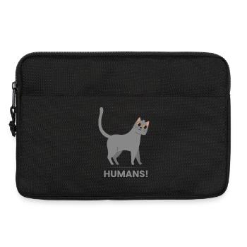 Oh meine Katze - Laptoptasche 13" - Schwarz - Vorne