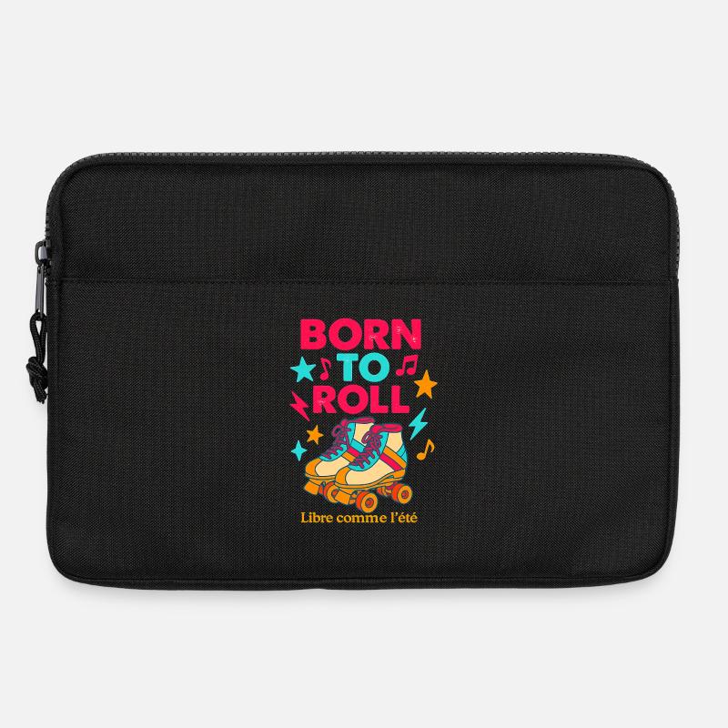 Borne to Roll roller skates - Laptop bag 13" - black