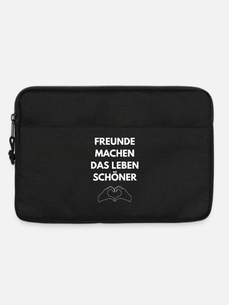 Friendship - Laptop bag 13" - black