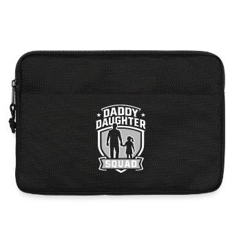 Papa Fille Squad Assorti Père Fille - Sacoche pour ordinateur portable 13 pouces - noir - Devant