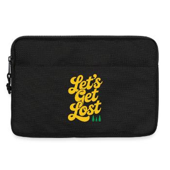 Adventure - Let's Get Lost - Laptop bag 13" - black - Front