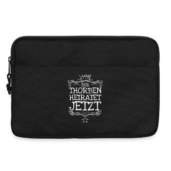 Thorben as Bachelor - Laptop bag 13" - black - Front