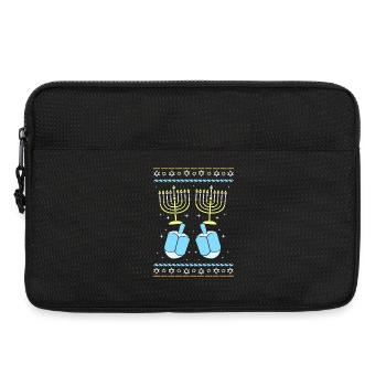 Chanukkah Hanukkah Hanukah - Laptoptasche 13" - Schwarz - Vorne