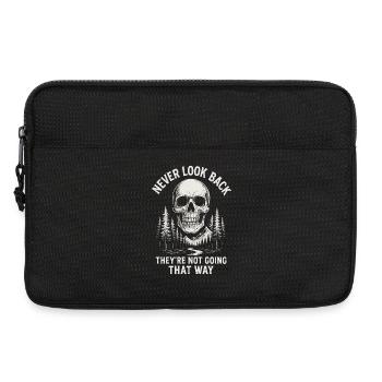 Skull Forest Never Back - Laptop bag 13" - black - Front