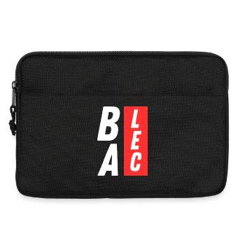 (Je M'EN) BALEC, humour décontracté - Sacoche pour ordinateur portable 13 pouces - noir - Devant