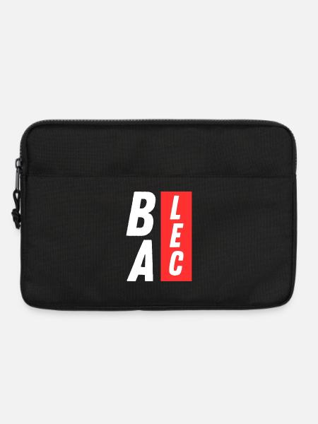 (I WONDER) BALEC, relaxed humour - Laptop bag 13" - black