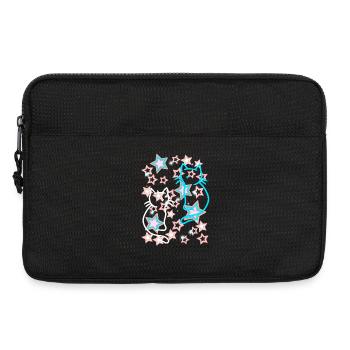 Rétro Star Cats Enfants Années 60 - Sacoche pour ordinateur portable 13 pouces - noir - Devant