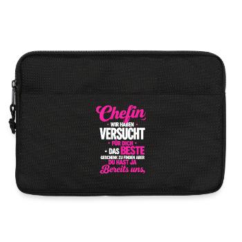 Patron que nous avons essayé de trouver - Sacoche pour ordinateur portable 13 pouces - noir - Devant