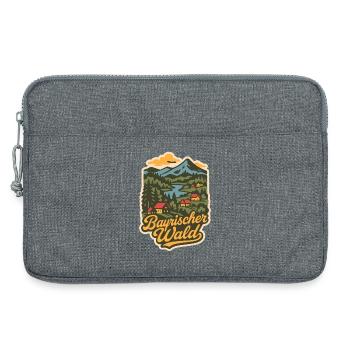 Bayerischer Wald Deutschland - Laptoptasche 13" - Grau meliert - Vorne