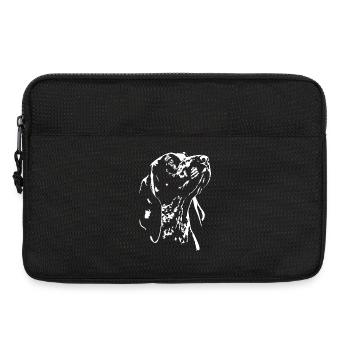 Bracco Italiano Silhouette Chiens de chasse Wilsigns - Sacoche pour ordinateur portable 13 pouces - noir - Devant