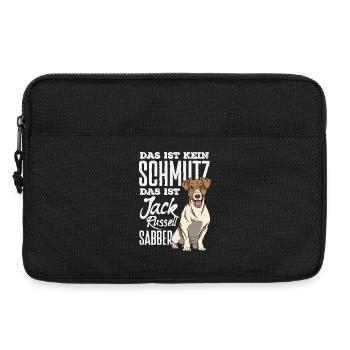 Lustiges Jack Russell Besitzer Geschenk - Laptoptasche 13" - Schwarz - Vorne