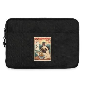 Carlin Ramen Style Vintage Japonais - Sacoche pour ordinateur portable 13 pouces - noir - Devant