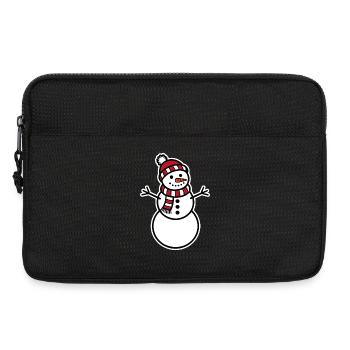 Snowman - Laptop bag 13" - black - Front