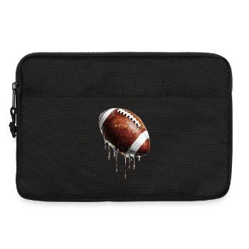 Football - Sacoche pour ordinateur portable 13 pouces - noir - Devant