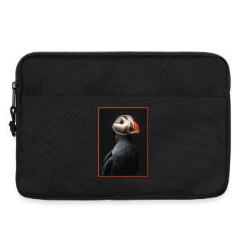 Puffin Papageientaucher - Laptoptasche 13" - Schwarz - Vorne