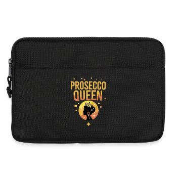 Prosecco Queen Crown Party - Laptoptasche 13" - Schwarz - Vorne