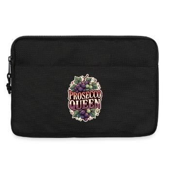 Prosecco-Queen-Party - Laptoptasche 13" - Schwarz - Vorne
