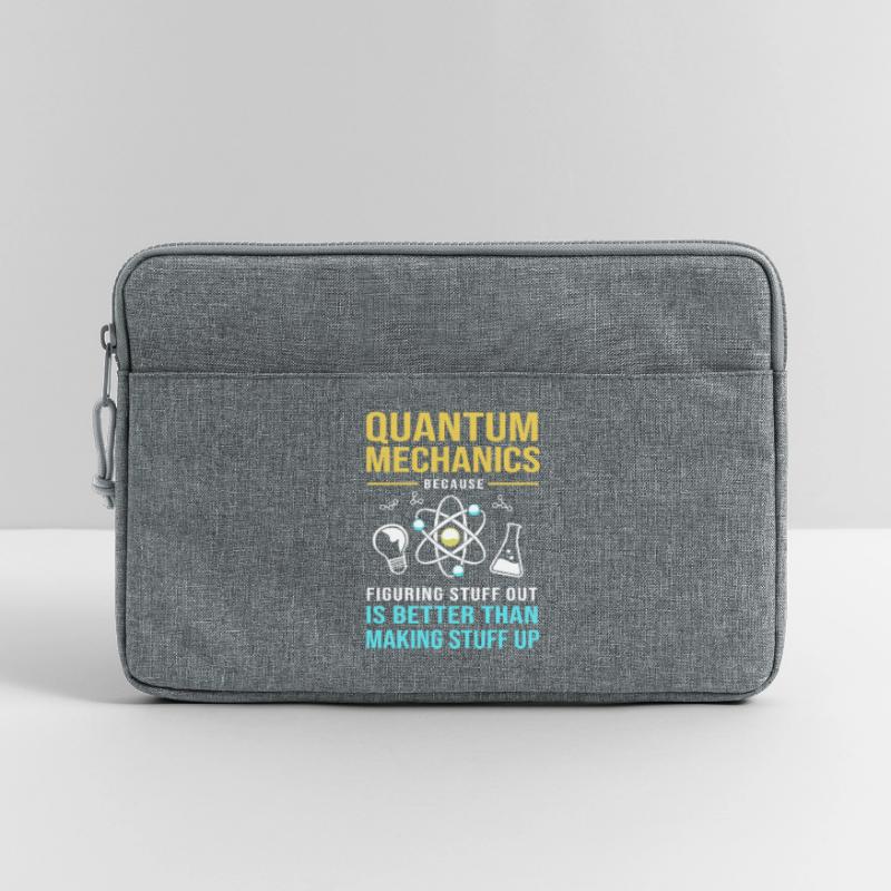Quantum Physics Quantum Mechanics Quantum Leap Laptop bag 13"