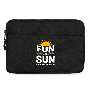 Pool Party - Laptoptasche 13" - Schwarz - Vorne