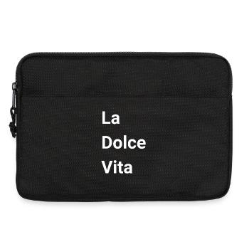 La Dolce Vita - Sacoche pour ordinateur portable 13 pouces - noir - Devant