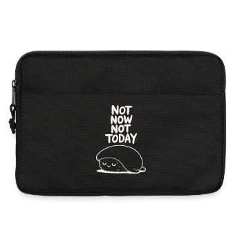 Not Now Not Today Sloth - Laptop bag 13" - black - Front