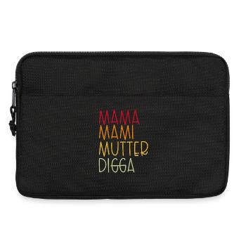 Maman Maman Maman Digga - Sacoche pour ordinateur portable 13 pouces - noir - Devant