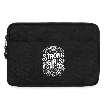 Wave makers dream big - Laptop bag 13" - black - Front