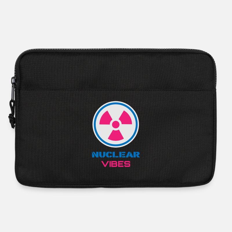 Positive nukleare Vibes - Laptoptasche 13" - Schwarz