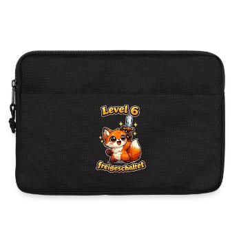 Fuchs_Level_6 - Laptop bag 13" - black - Front