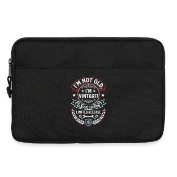 I'm Not Old I'm Vintage Classic Edition - Laptop bag 13" - black - Front