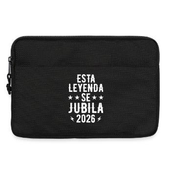 This Legend Retires 2026 - Laptop bag 13" - black - Front