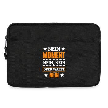 No No No Funny Saying - Laptop bag 13" - black - Front
