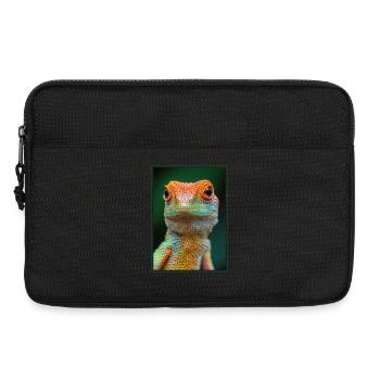 Lézard des lézards - Sacoche pour ordinateur portable 13 pouces - noir - Devant