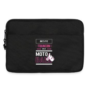 Beste Motoball Trainerin Motoballtrainerin Spiel - Laptoptasche 13" - Schwarz - Vorne
