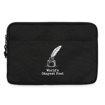 Okayest Poet Ink Bottle - Laptop bag 13" - black - Front