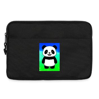 panda - Laptop bag 13" - black - Front