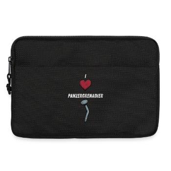 I love Panzergrenadier Nagel - Laptoptasche 13" - Schwarz - Vorne