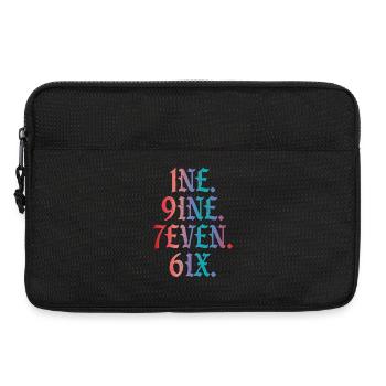 Millésime 1976 - Sacoche pour ordinateur portable 13 pouces - noir - Devant