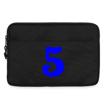 5. JUBILÄUM. 5 JAHRE. 5. JUBILÄUM - Laptoptasche 13" - Schwarz - Vorne