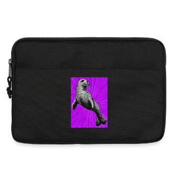 seal - Laptop bag 13" - black - Front