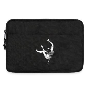 Kletternmotiv für dunkle Produkte - Laptoptasche 13" - Schwarz - Vorne