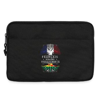 Francais De Racines Vosgiennes T-Shirt Cadeau H... - Sacoche pour ordinateur portable 13 pouces - noir - Devant