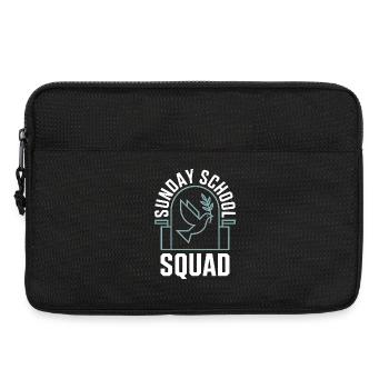 Sunday School Squad - Laptop bag 13" - black - Front