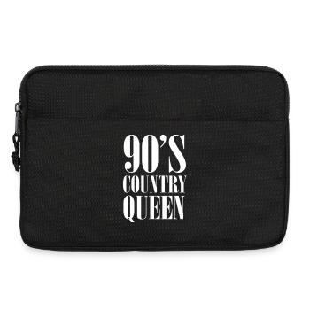 90er Country Queen – Retro Western - Laptoptasche 13" - Schwarz - Vorne