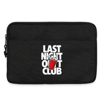 Last Night Out Party Cup Design - Laptoptasche 13" - Schwarz - Vorne