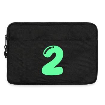 2 - Laptop bag 13" - black - Front