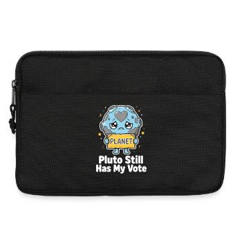 Pluto a toujours mon vote - Sacoche pour ordinateur portable 13 pouces - noir - Devant