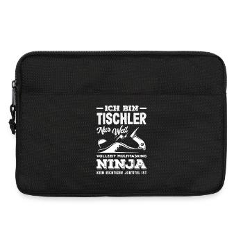 Tischler Multitasking Ninja - Laptoptasche 13" - Schwarz - Vorne